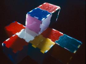 Faser Farbe Form