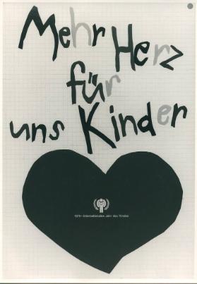 Junge Grafiker gestalten Plakate für das Jahr des Kindes