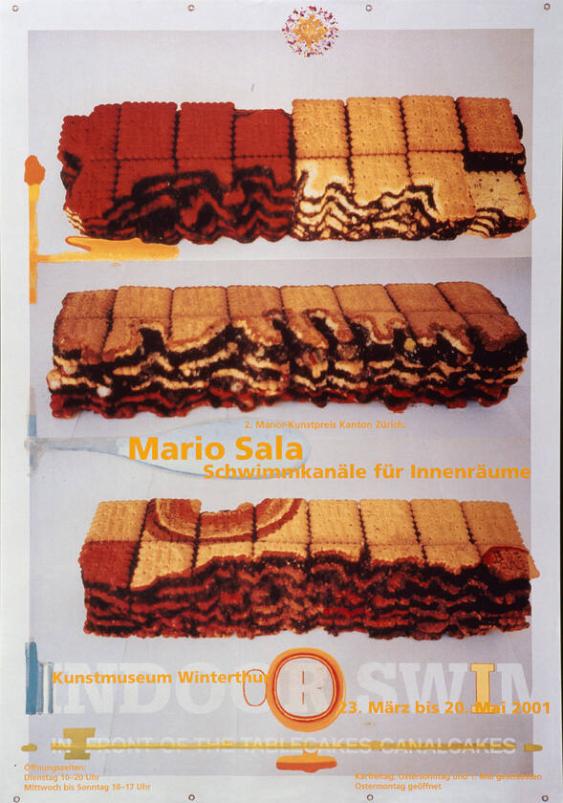 2. Manor-Kunstpreis Kanton Zürich - Mario Sala - Schwimmkanäle für Innenräume - Kunstmuseum Winterthur 23. März bis 20. Mai 2001