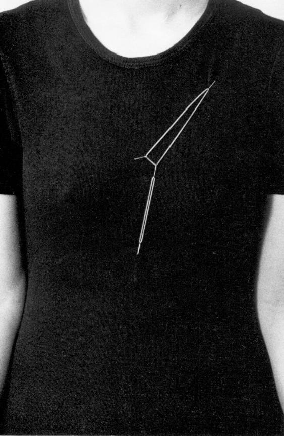 Körper, Schmuck, Zeichen, Raum
