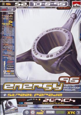 Energy 96 - Techno und House Festival streetparade - Hallenstadion Messe
