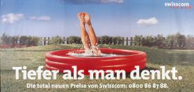 Tiefer als man denkt-. - Die neuen Preise von Swisscom
