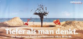 Tiefer als man denkt. - Die total neuen Preise von Swisscom