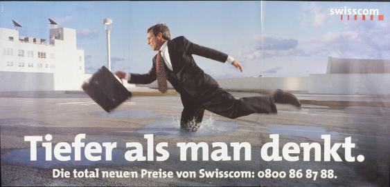 Tiefer als man denkt. - Die total neuen Preise von Swisscom