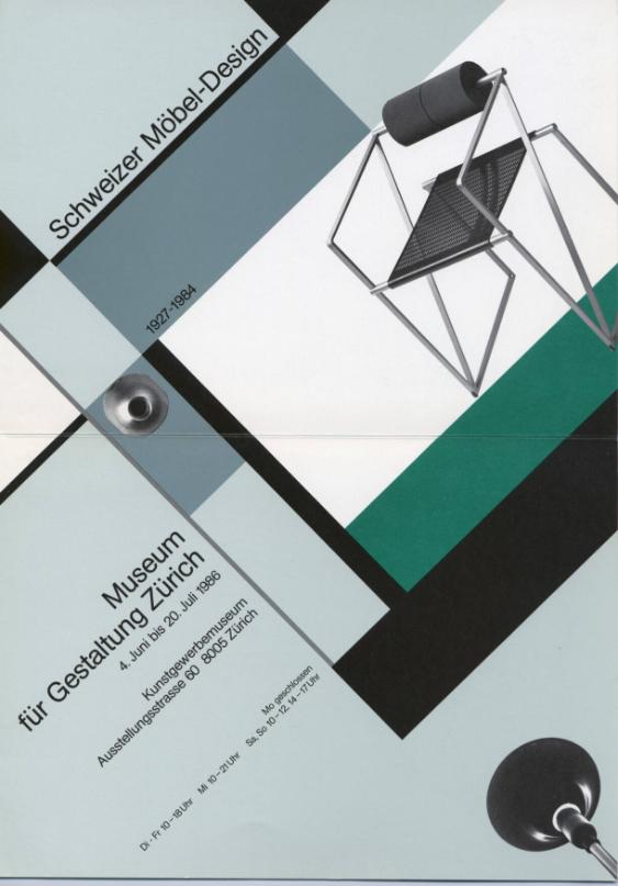 Schweizer Möbeldesign 1927  - 1984