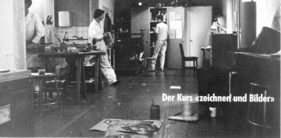 Der Kurs 'Zeichnen und Bilder'