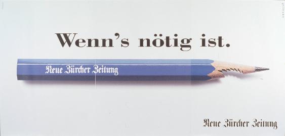 Neue Zürcher Zeitung - Wenn's nötig ist.