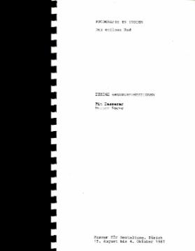 Einige Grundinformationen