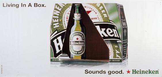 Heineken - Living in a box. - Sounds good