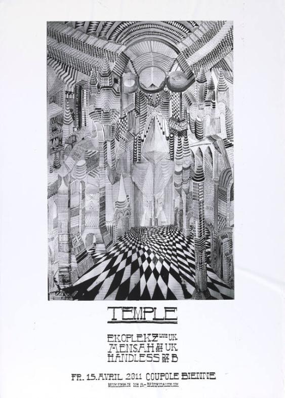 Temple - Ekoplekz Live UK - Mensah DJ Set UK - Handless DJ Set B - Coupole Bienne