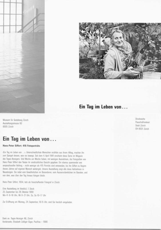 Ein Tag im Leben von ...
