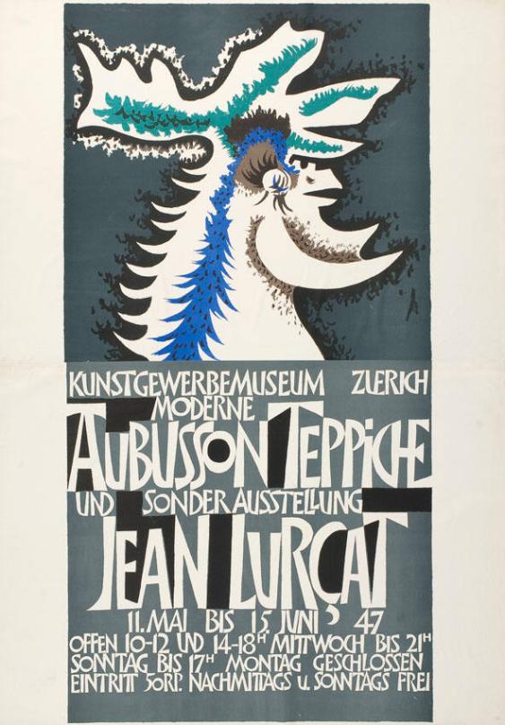 Moderne Aubusson-Teppiche + Sonderausstellung Jean Lurçat