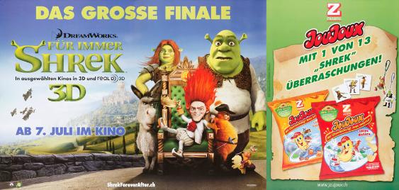 Das gosse Finale - Dream Works - Für immer Shrek - In ausgewählten Kinos in 3D und real D 3D - Zweifel - JouJou - Mit 1 von 13 "Shrek" Überraschungen!