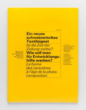 TM Typografische Monatsblätter, 2, 1970