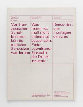 TM Typografische Monatsblätter, 6-7, 1970