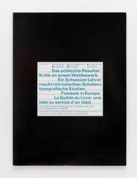 TM Typografische Monatsblätter, 10, 1970