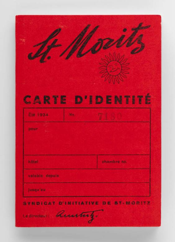 St. Moritz Carte d'dentité