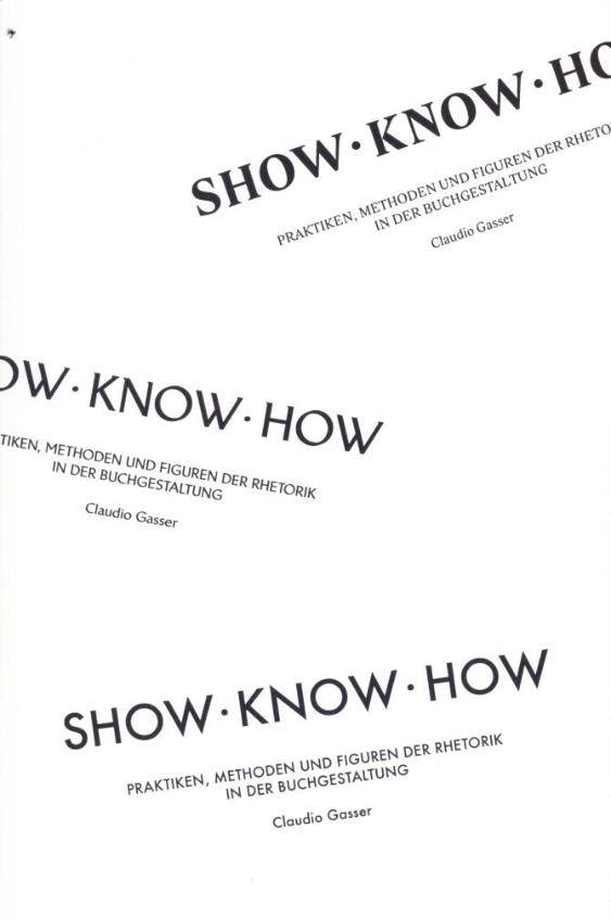 SHOW • KNOW • HOW