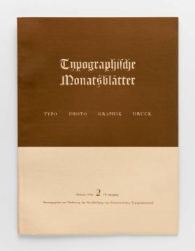 TM Typographische Monatsblätter, 2, 1942