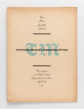 TM Typographische Monatsblätter, 4, 1942