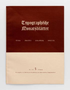 TM Typographische Monatsblätter, 5, 1942