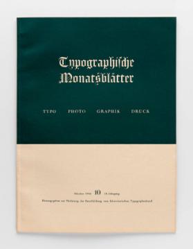 TM Typographische Monatsblätter, 10, 1942