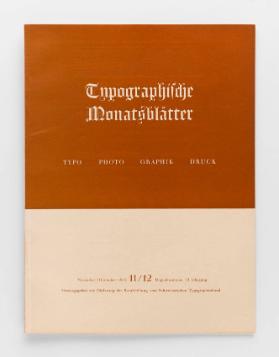 TM Typographische Monatsblätter, 11/12, 1942