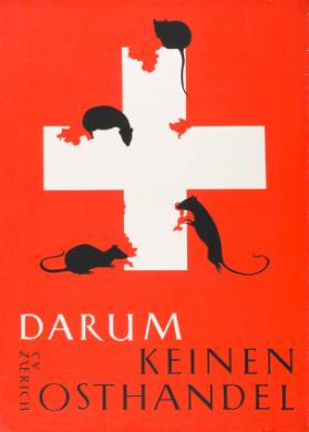 Darum keinen Osthandel - CV Zuerich