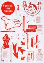 Festival der Künste 2011: Plakat gross Rot 1