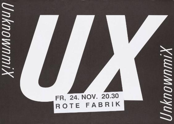 UX - Unknownmix