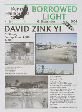 Kunst Halle Sankt Gallen - Borrowed light - David Zink YI  (recto)