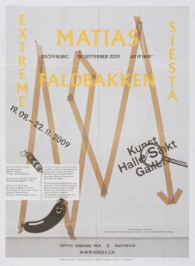 Matias Faldbakken - Extreme Siesta - Kunst Halle Sankt Gallen (recto)