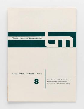 TM Typographische Monatsblätter, 8, 1944