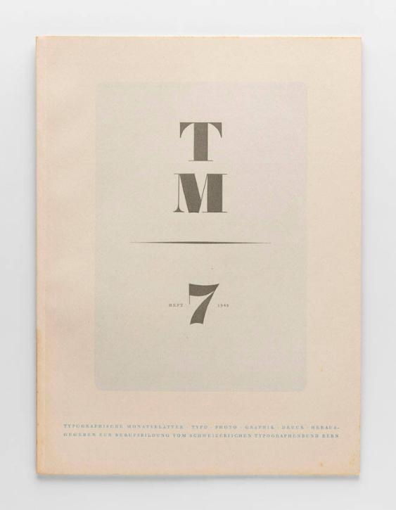 TM Typographische Monatsblätter, 7, 1945