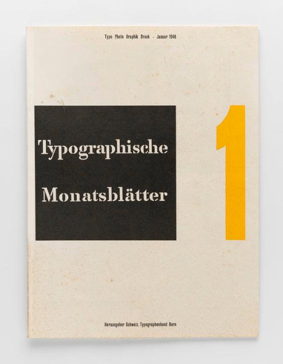 TM Typographische Monatsblätter, 1, 1946