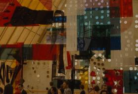 Grafik an der EXPO 1964