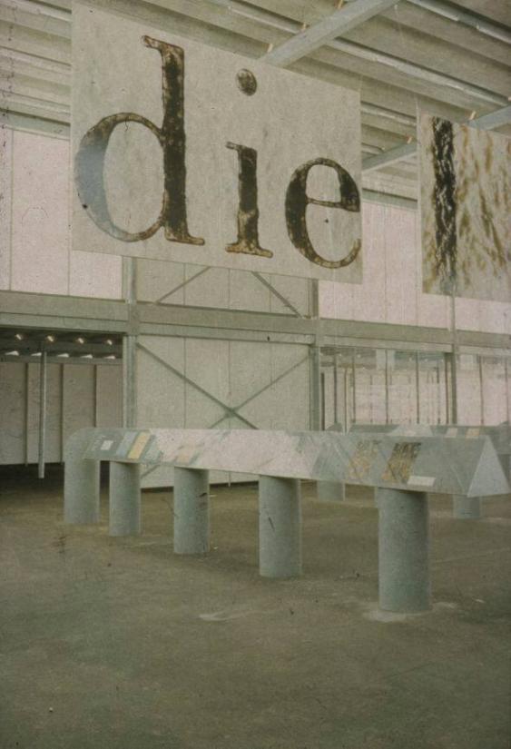 Grafik an der EXPO 1964