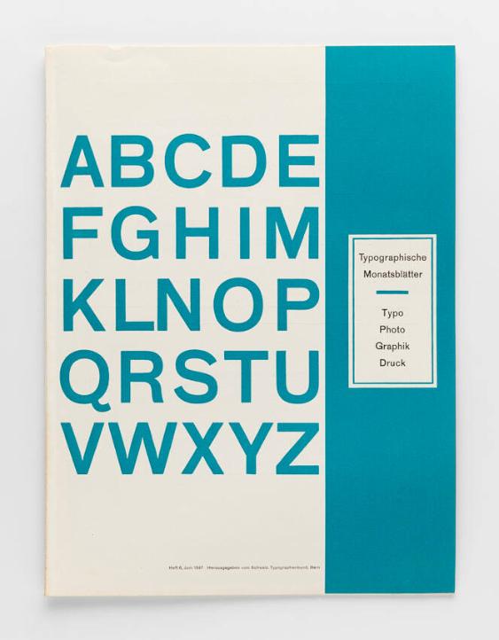 TM Typographische Monatsblätter, 6, 1947