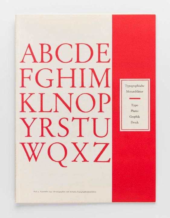 TM Typographische Monatsblätter, 9, 1947