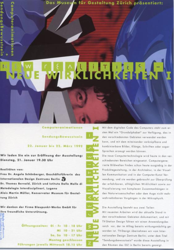 New Realities - Neue Wirklichkeiten I