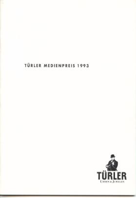 Türler Medienpreis 1993