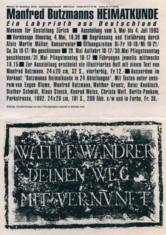 Ein Labyrinth aus Deutschland