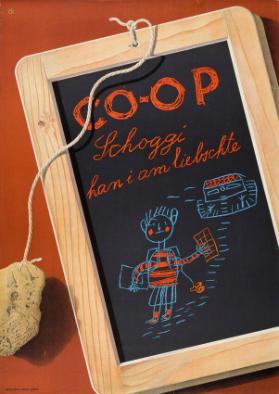 Coop Schoggi han i am liebschte