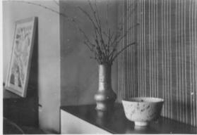 Detail Inneneinrichtung, Vase, Schale