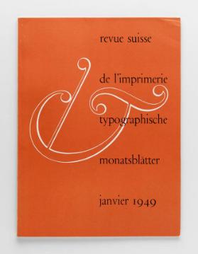 TM Typographische Monatsblätter, 1/2, 1949