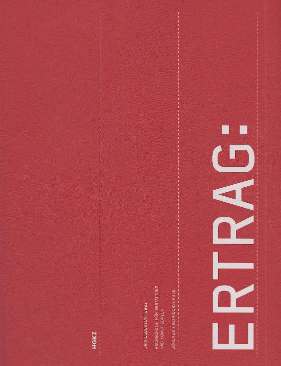Jahresbericht 2003, Ertrag - Aufwand,  Hochschule für Gestaltung und Kunst Zürich - Zürcher Fachhochschule