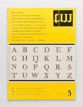 TM Typographische Monatsblätter, 5, 1952