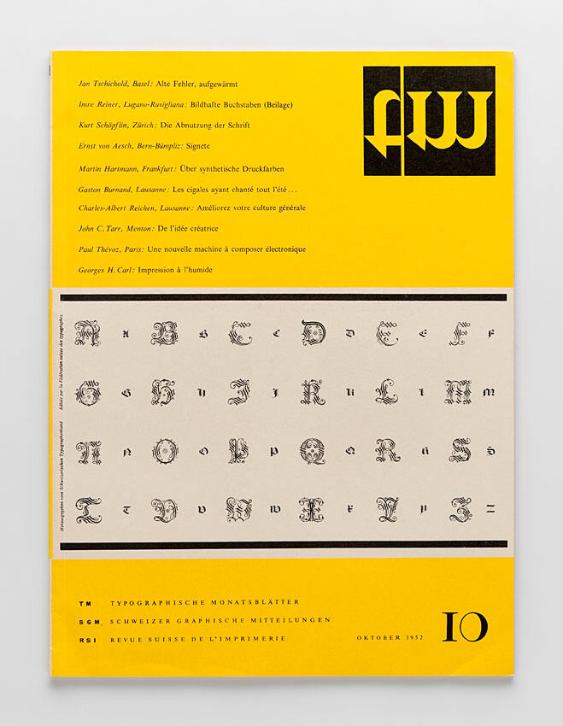 TM Typographische Monatsblätter, 10, 1952