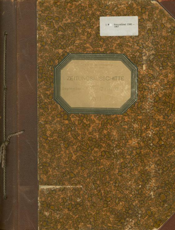 Zeitungsausschnitte