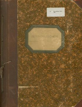 Zeitungsausschnitte